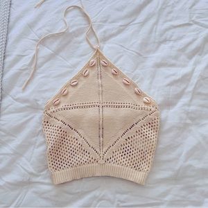 Lovers and friends crochet halter xs